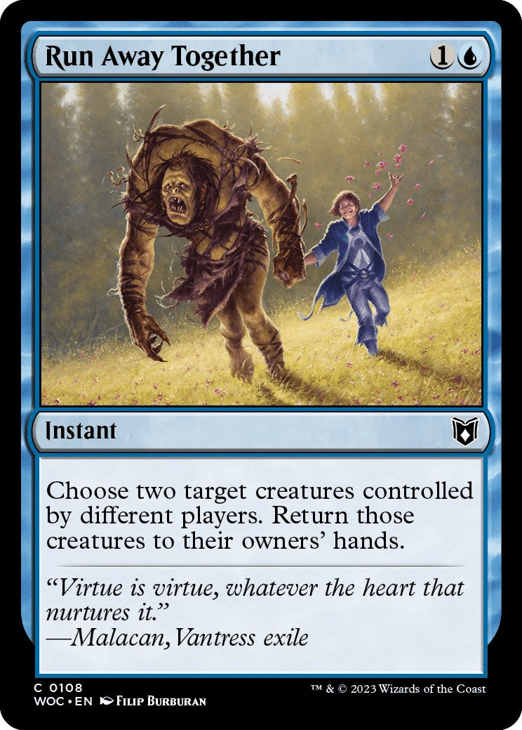 Ensemble, nous fuirons [Magic: The Gathering – Commander Les friches d’Eldraine]