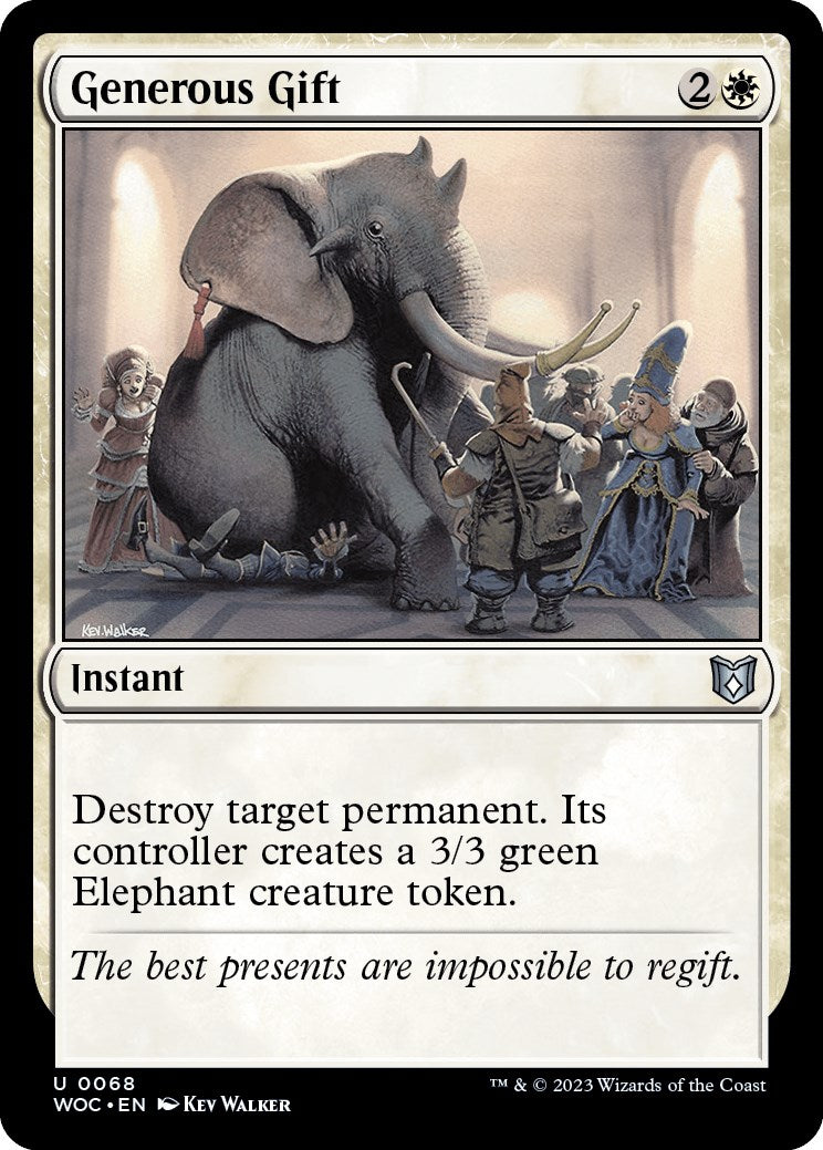 Don généreux [Commander Les friches d'Eldraine]