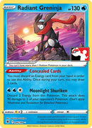 Greninja Radiante (046/189) [Serie Tres de Sobres de Premio]