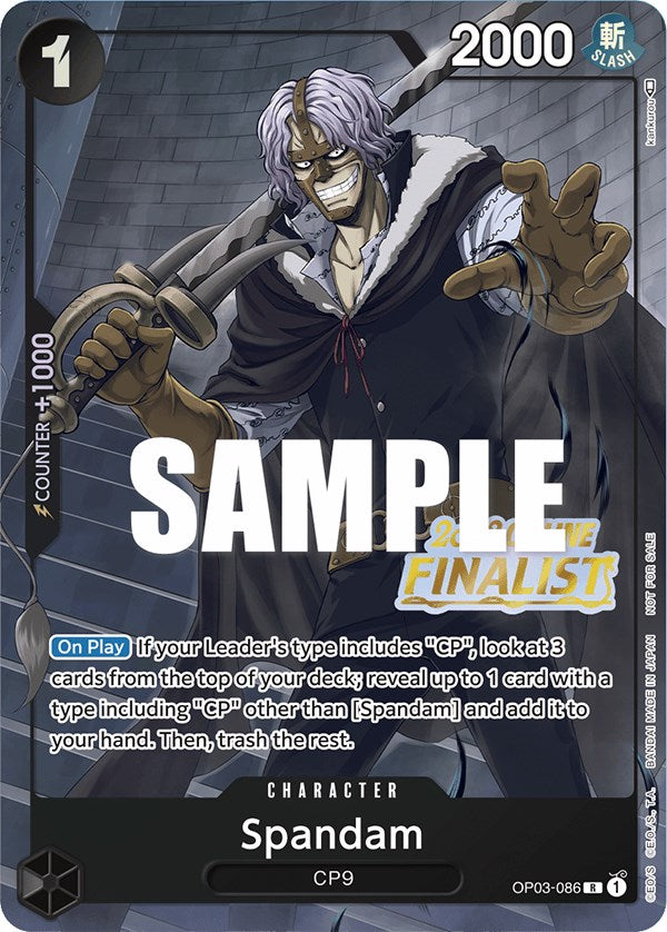 Spandam (Online Regional 2023) [Finalista] [Cartas promocionales de One Piece]