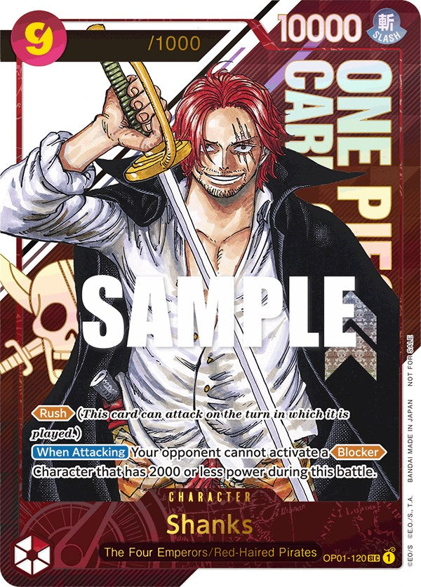 Shanks (Campeonato 2023) [Número de Serie] [Cartas Promocionales de One Piece]