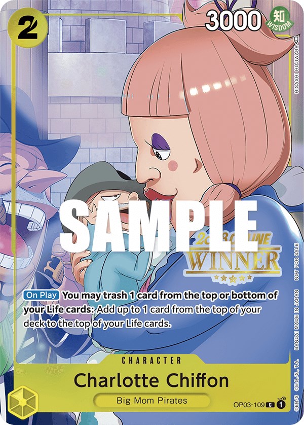 Charlotte Chiffon (Regional Online 2023) [Ganadora] [Cartas Promocionales One Piece]