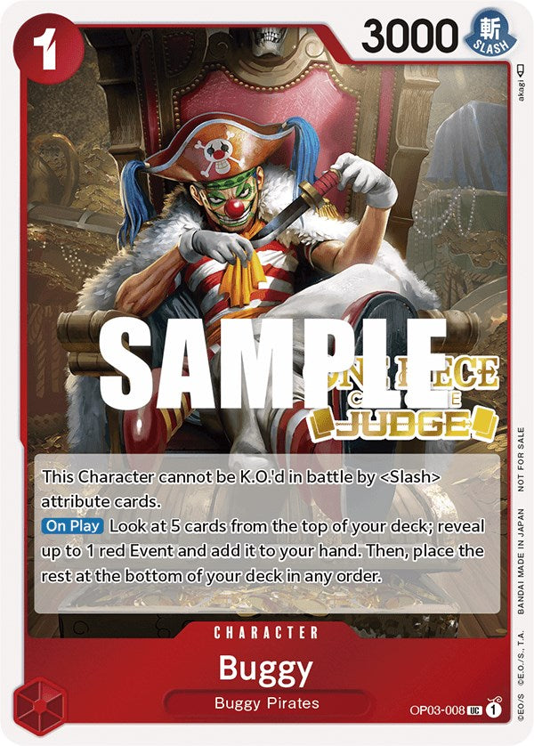 Buggy (Judge Pack Vol. 2) [Cartas Promocionales de One Piece]