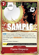 Emperador de las Llamas (Juez Pack Vol. 2) [Cartas Promocionales de One Piece]