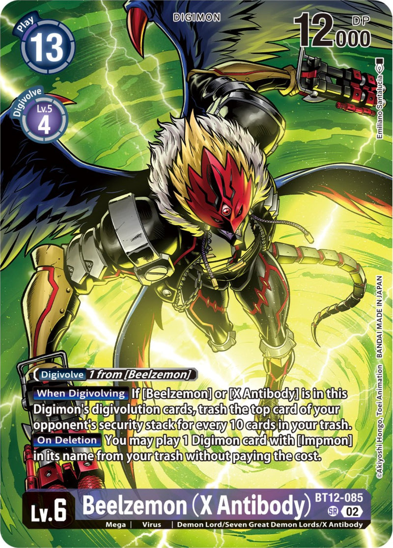 Beelzemon (X Antibody) [BT12-085] (Juego de Carpeta Premium) [Promos Across Time]