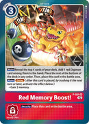 ¡Impulso de Memoria Roja! [P-035] (Sobre de Resurgimiento) [Cartas Promocionales]