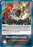 ¡Aumento de Memoria Negra! [P-039] (Resurgence Booster) [Cartas Promocionales]