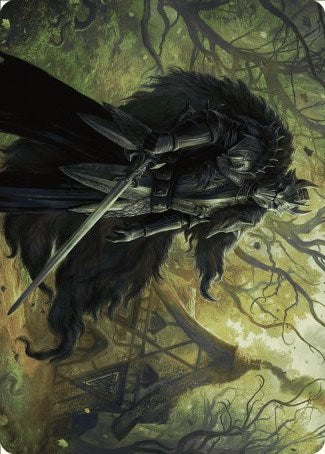 Carta de Arte Campeón de Agatha [Serie de Arte Wilds of Eldraine]