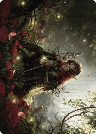 Yenna, régente Dent-Rouge Carte d'art [Série d'illustrations Les friches d'Eldraine]