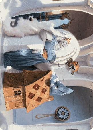 Beluna Granborrasca Art Card [Serie de arte de Wilds of Eldraine]