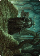 Carte illustrée Chevalier redoutable de Mousseronce [Série d'illustrations Les friches d'Eldraine]