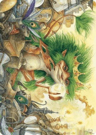 Knickknack Ouphe carte d'illustration [Série d'illustrations Les friches d'Eldraine]