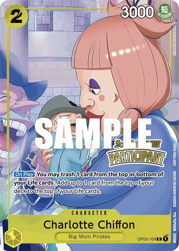 Charlotte Chiffon (Regionales sin conexión 2023) [Participante] [Cartas promocionales de One Piece]