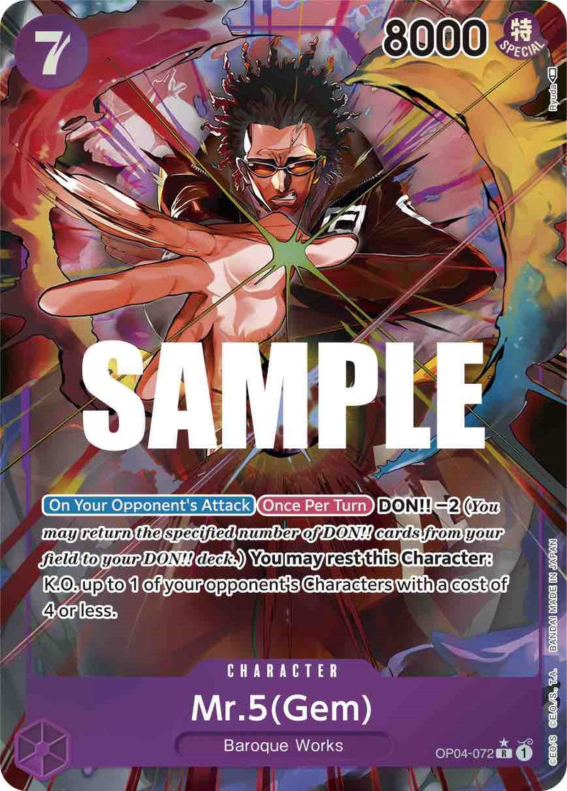 Sr.5(Gema) (Arte alternativo) [Reinos de intriga]
