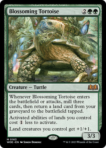 Tortue florissante (Pack promotionnel) [Terres sauvages d'Eldraine promos]