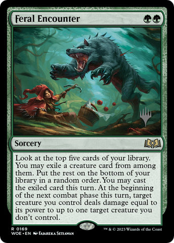 Rencontre sauvage (Pack promo) [Promos Les friches d'Eldraine]