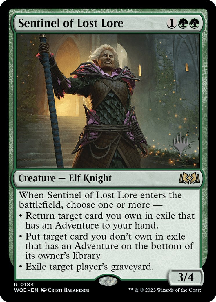 Sentinelle des savoirs perdus (Pack promo) [Promos Les friches d'Eldraine]