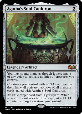 Caldero del Alma de Agatha (Paquete promocional) [Promos de Wilds of Eldraine]