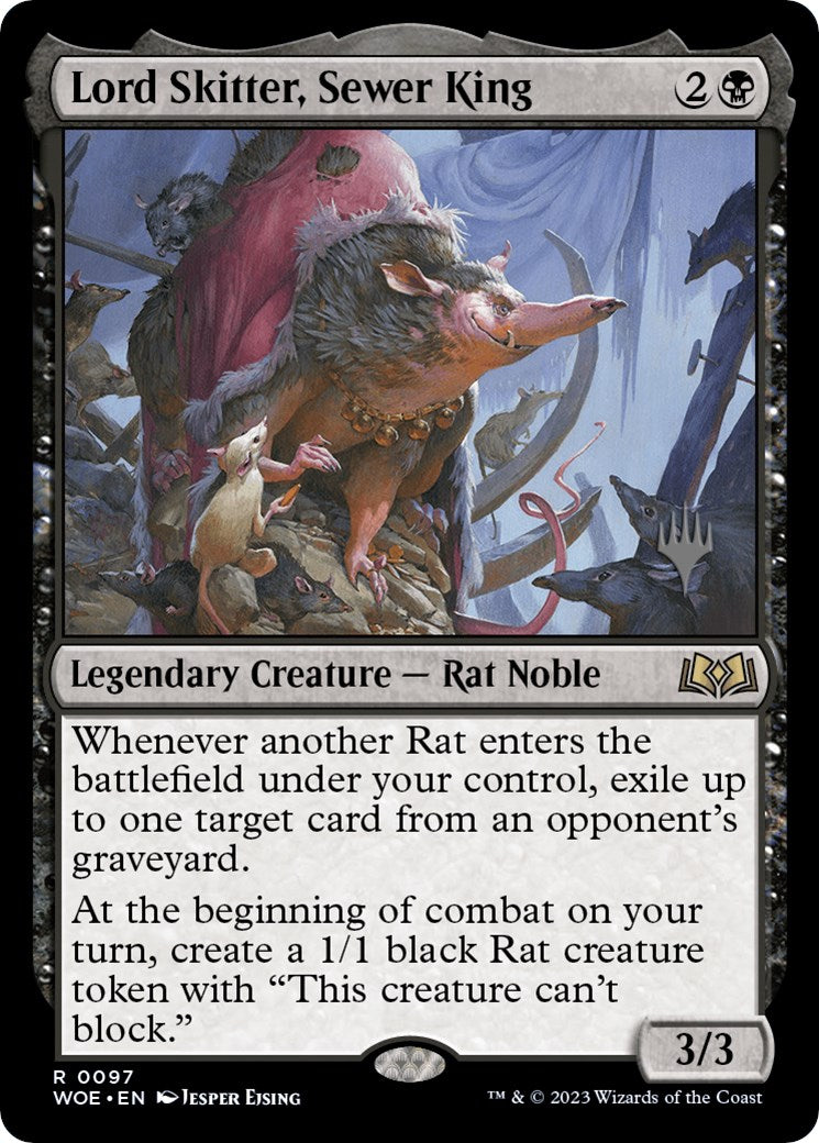 Seigneur Skitter, roi des égouts (Promo Pack) [Promos Les friches d’Eldraine]