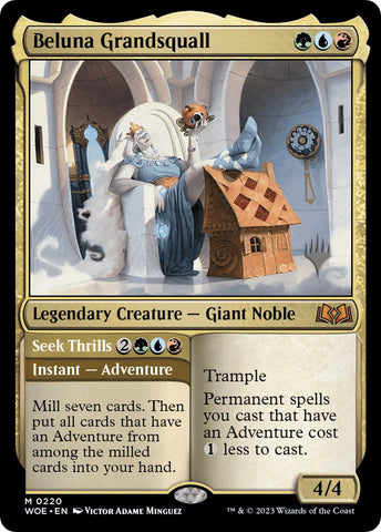 Beluna Grandsquall // Recherche de sensations fortes(Promo Pack) [Promos Les friches d'Eldraine]