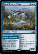 Baleine des lochs à cornes // Brèche de lagon (Booster promo) [Promos Les friches d'Eldraine]