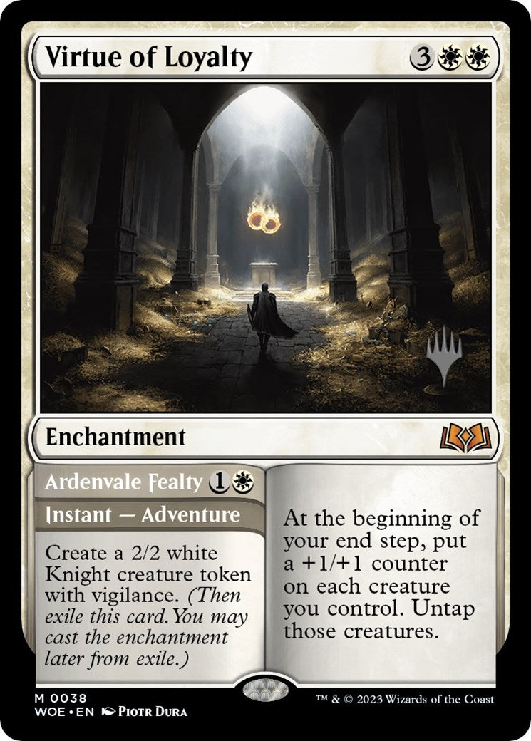 Vertu de la Loyauté // Fidélité d'Ardenvale (Promo Pack) [Promos Les friches d'Eldraine]