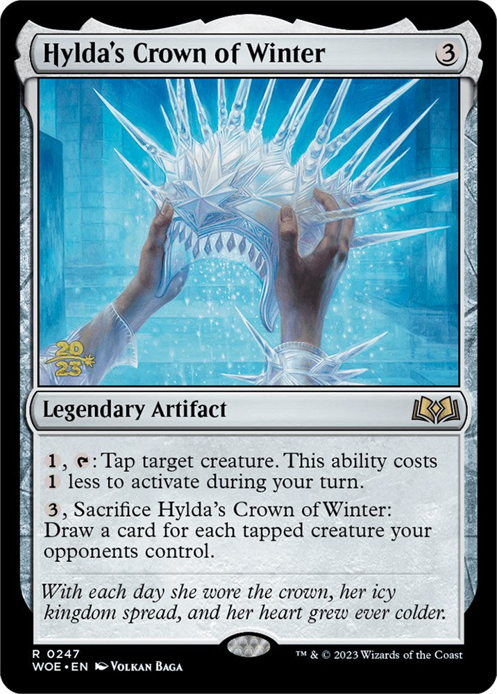 La Couronne de givre de Hylda [Wilds of Eldraine Prerelease Promos]