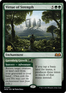 Vertu de la Force // Croissance de Garenbrig [Wilds of Eldraine Prerelease Promos]