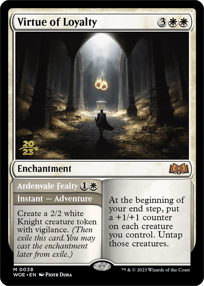 Vertu de la Loyauté // Fidélité d'Ardenvale (Promo Pack) [Promos Les friches d'Eldraine]