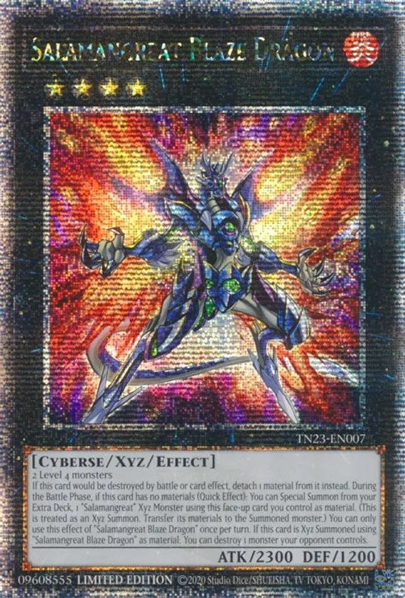 Salamangrande Dragon Ardent [TN23-FR007] Quarter Century Secret Rare