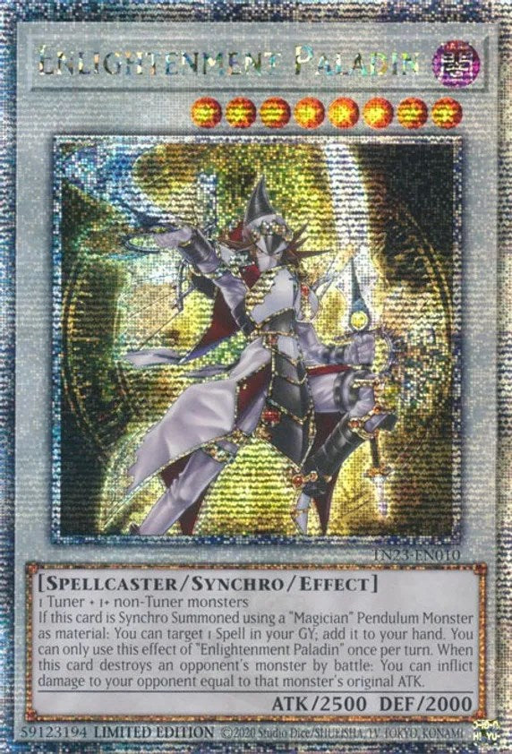 Paladin de l'Illumination [TN23-EN010] Quarter Century Secret Rare
