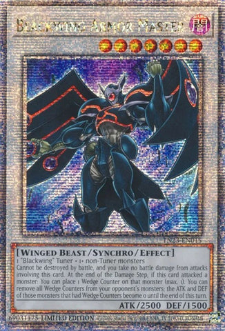 Maestro Armadura Alanegra [TN23-EN015] Quarter Century Secret Rare