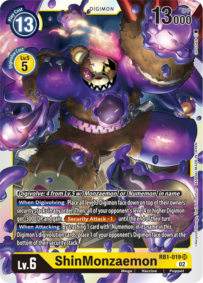 ShinMonzaemon [RB1-019] (Texturizado) [Resurgence Booster]
