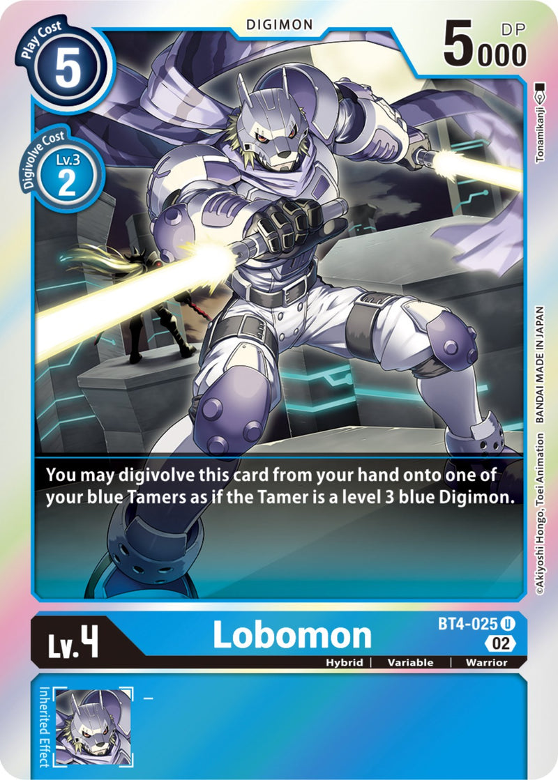 Lobomon [BT4-025] [Sobrecarga de Impacto]