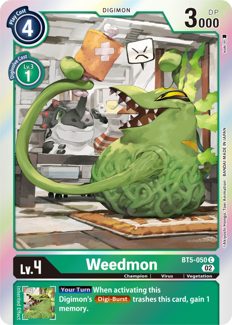 Weedmon [BT5-050] [Reactivación del Digihuevo]