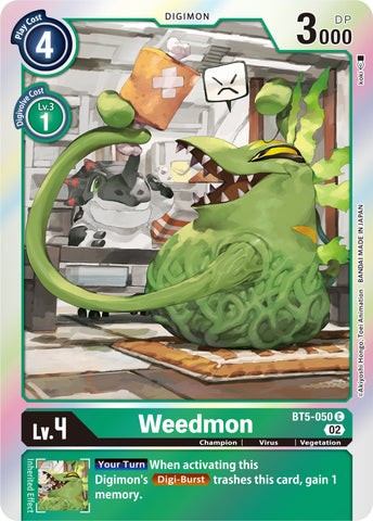 Weedmon [BT5-050] [Reactivación del Digihuevo]