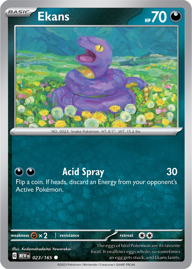 Arbok (023/165) [Écarlate et Violet 151]