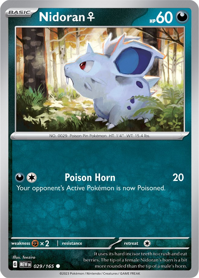 Nidoran F (029/165) [Écarlate et Violet 151]