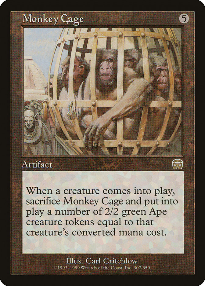 Cage-à-singes [Mercadian Masques]