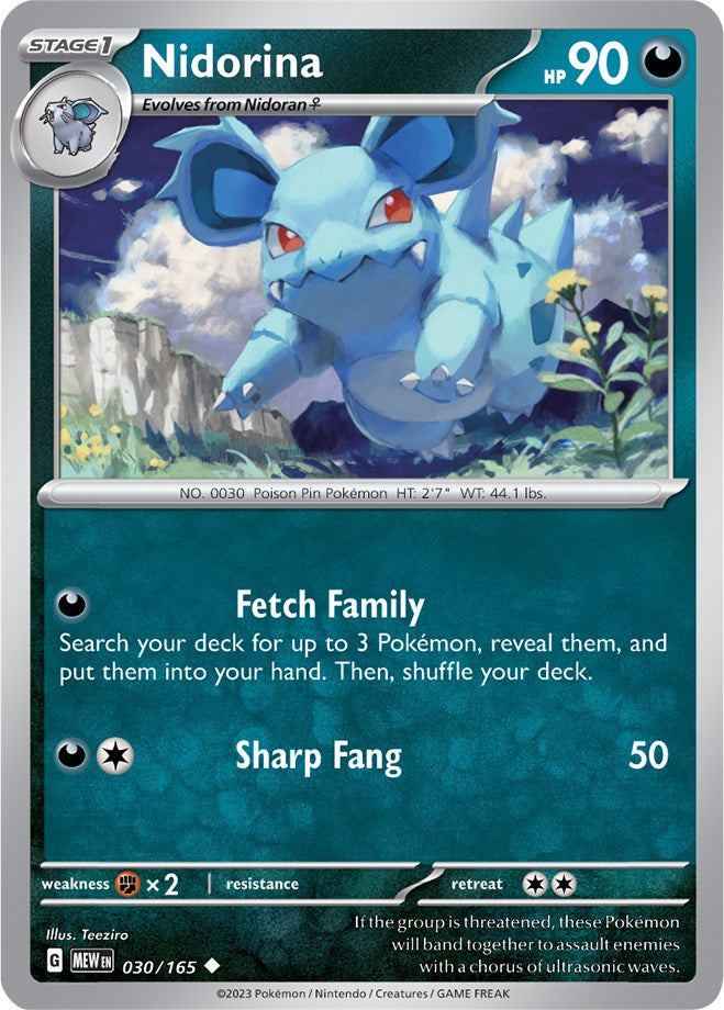 Nidorina (030/165) [Écarlate et Violet 151]