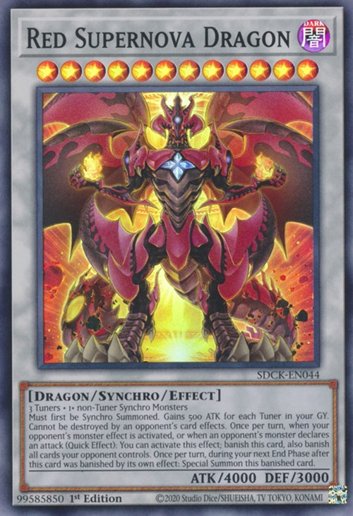 Dragon Rouge Nova [SDCK-EN044] Super Rare