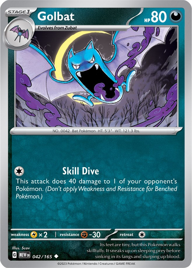 Golbat (042/165) [Écarlate et Violet 151]
