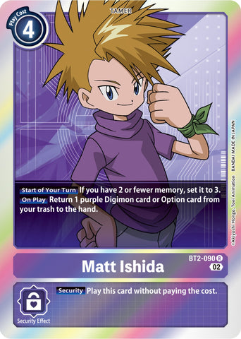 Matt Ishida [BT2-090] (Reimpresión del Booster Resurgimiento) [Booster Resurgimiento]