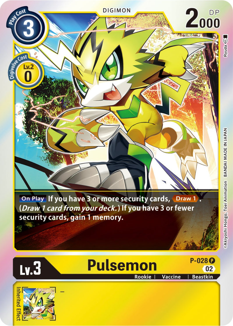 Pulsemon [P-028] (Reimpresión de Resurgence Booster) [Cartas Promocionales]