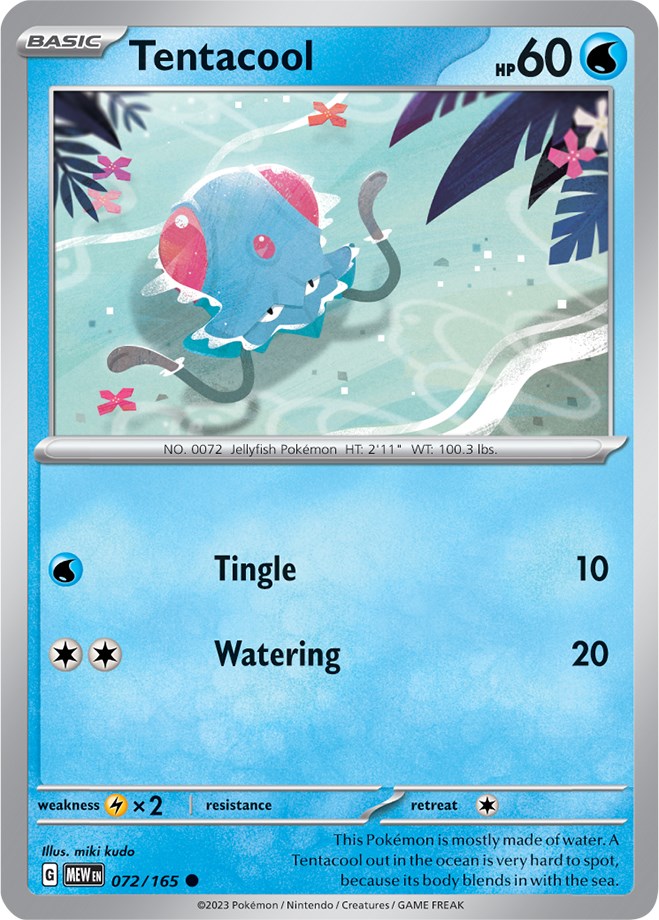 Tentacool (072/165) [Écarlate et Violet 151]