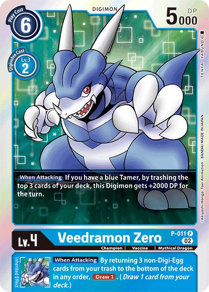 Veedramon Zero [P-011] (Reimpresión de Resurgence Booster) [Resurgence Booster]