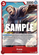 Koza [Cartas de prelanzamiento de Kingdoms of Intrigue]