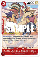 Tropas de pato picopinto [Cartas de prelanzamiento de Kingdoms of Intrigue]