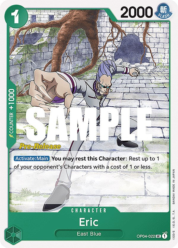 Eric [Cartas de Pre-Lanzamiento de Kingdoms of Intrigue]
