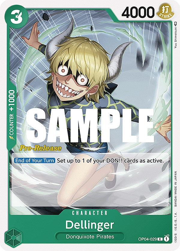 Dellinger [Cartas de prelanzamiento de Kingdoms of Intrigue]